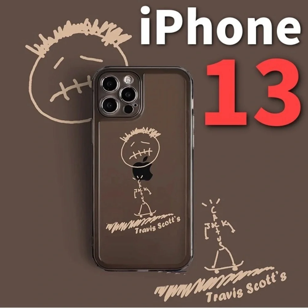 Travis Scott iPhone 13 Case Clear
